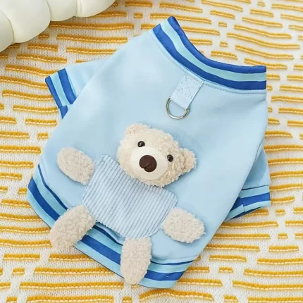 Buzo para peludito c/aplique de osito. Talle 2XL