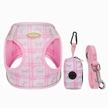 Kit de pretal,correa y bolsa de desechos. Talles S y M