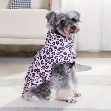 Inflable animal print rosa c/mariposas. Talle 4XL