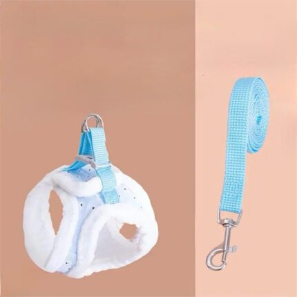 Arnes peludito c/correa. Talle S