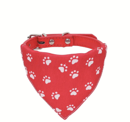 Bandana roja ajustable. Talle S