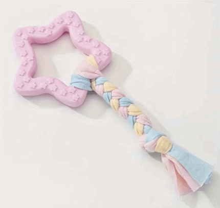 Jueguete estrella masticable