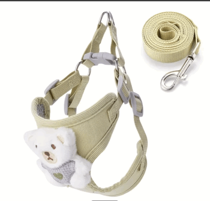 Arnes decorado con osito.Trae correa.Ajustable. Talle S